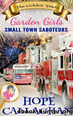 Small Town Saboteurs: An amateur female detective mystery novel (Garden Girls - The Golden Years Mystery Series Book 4) by Hope Callaghan