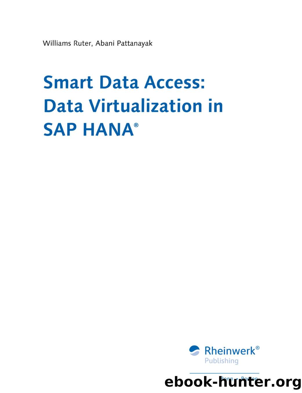 Smart Data Access by Data Visualization in SAP HANA