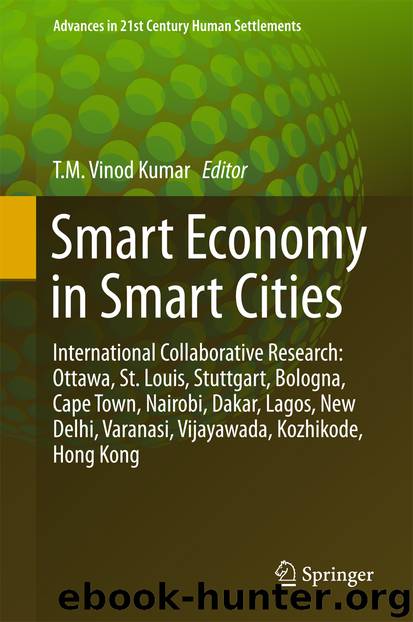 Smart Economy in Smart Cities by T. M. Vinod Kumar