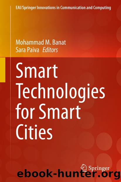Smart Technologies for Smart Cities by Unknown