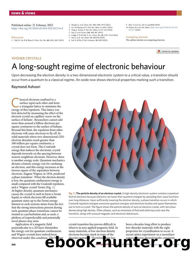 Smart materials make smarter circuits by Philip Ball