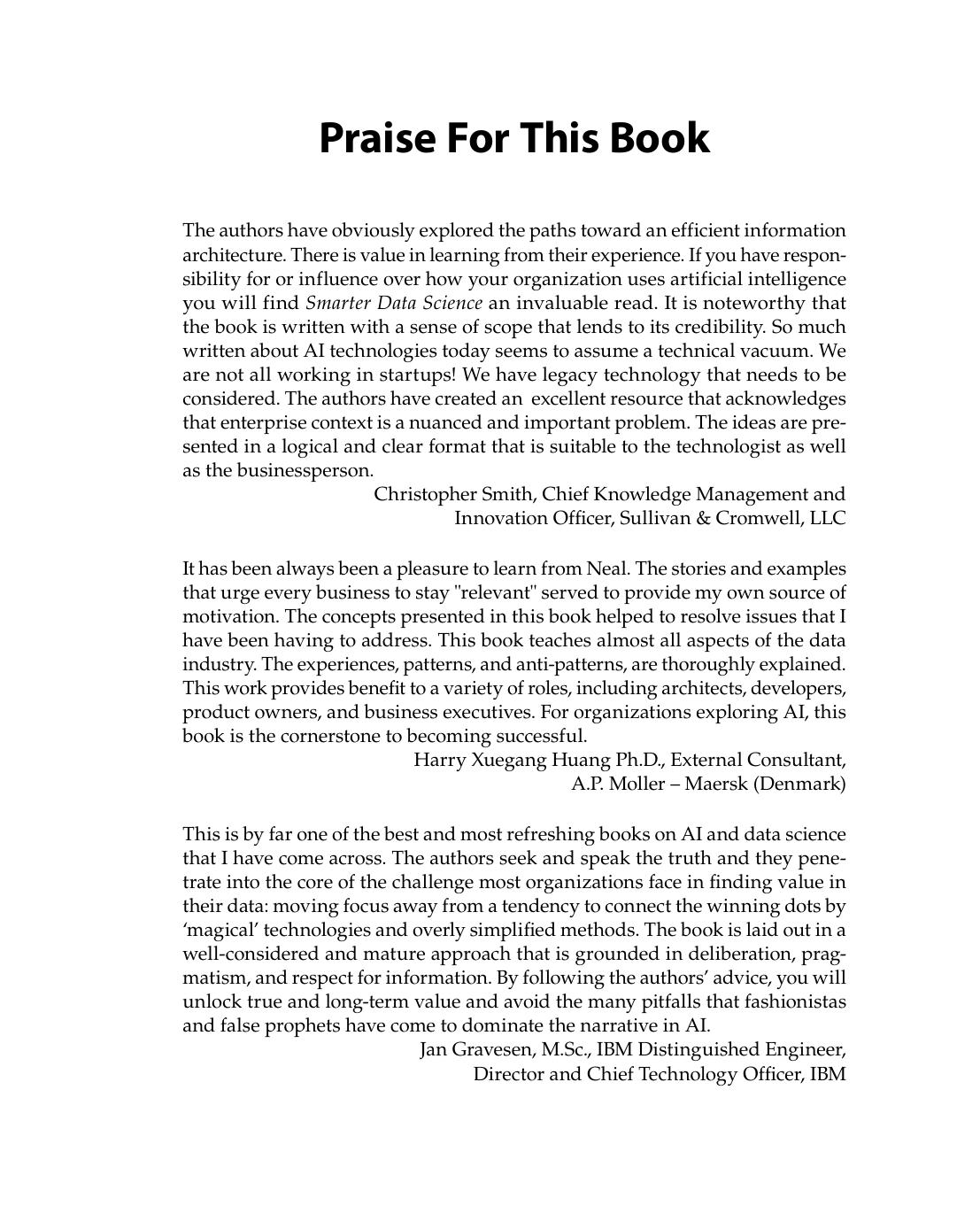 Smarter Data Science: Succeeding with Enterprise-Grade Data and AI Projects by Unknow