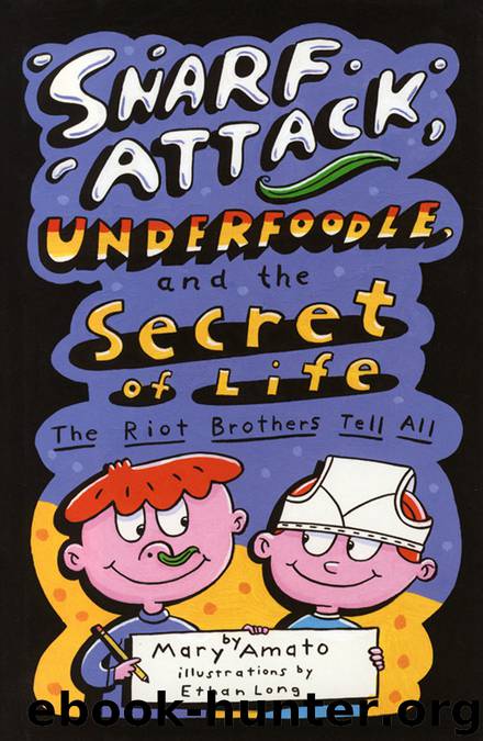 Snarf Attack, Underfoodle, and the Secret of Life by Mary Amato