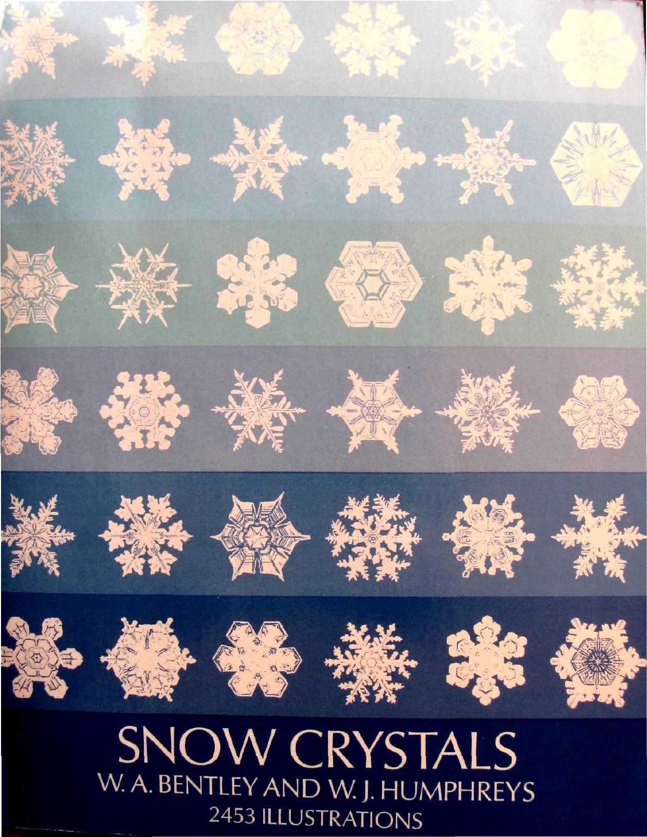 Snow crystals by Bentley & Humphreys