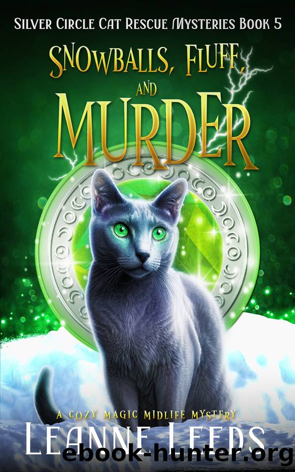 Snowballs, Fluff, and Murder: A Cozy Magic Midlife Mystery (Silver Circle Cat Rescue Mysteries Book 5) by Leanne Leeds