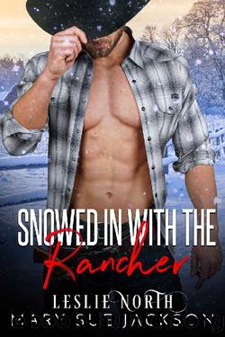 Snowed in with the Rancher: Christmas Cowboy Romance with Unexpected Twin Daughters by Mary Sue Jackson & Leslie North