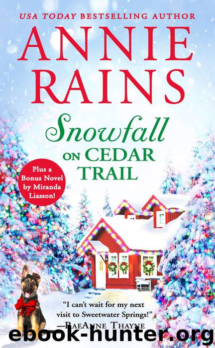 Snowfall on Cedar Trail by Annie Rains