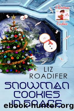 Snowman Cookies in Space by Liz Roadifer