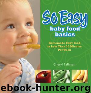 So Easy Baby Food Basics