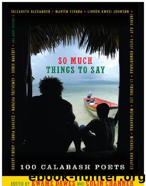 So Much Things to Say by Kwame Dawes