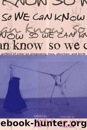 So We Can Know by Aracelis Girmay