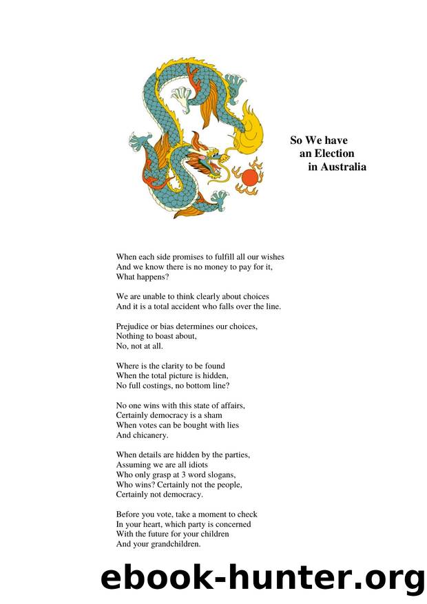 So We have an Election in Australia by Sky Dragon