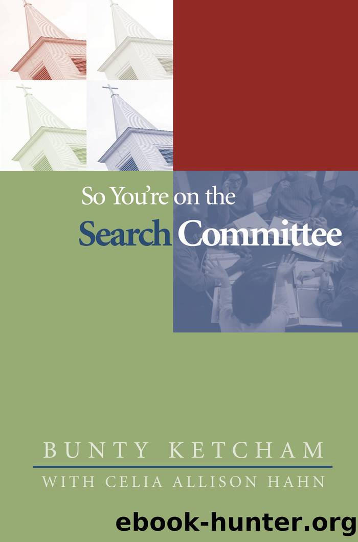 So You’re on the Search Committee by Bunty Ketcham Celia Allison Hahn