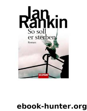 So soll er sterben by Ian Rankin