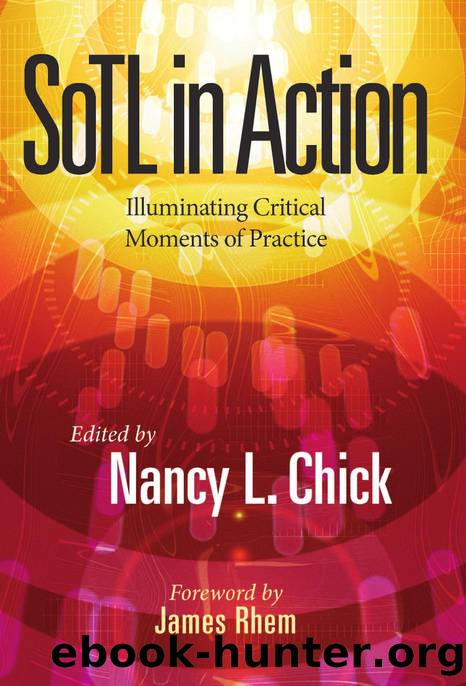 SoTL in Action : Illuminating Critical Moments of Practice by Nancy L. Chick; James Rhem