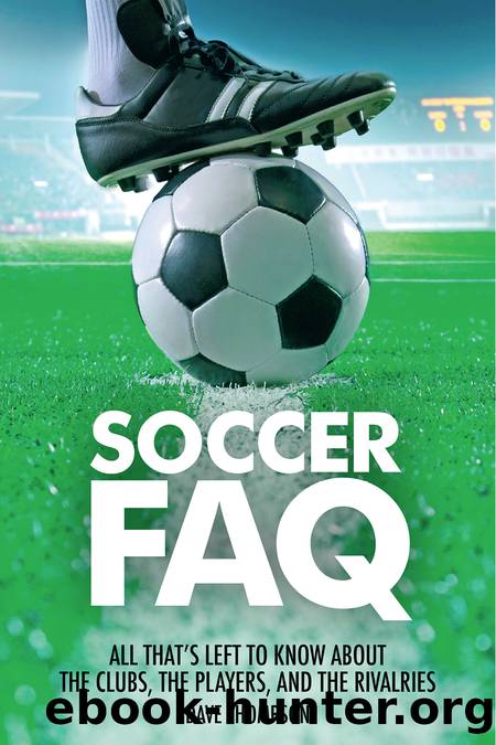 Soccer FAQ by Thompson Dave;