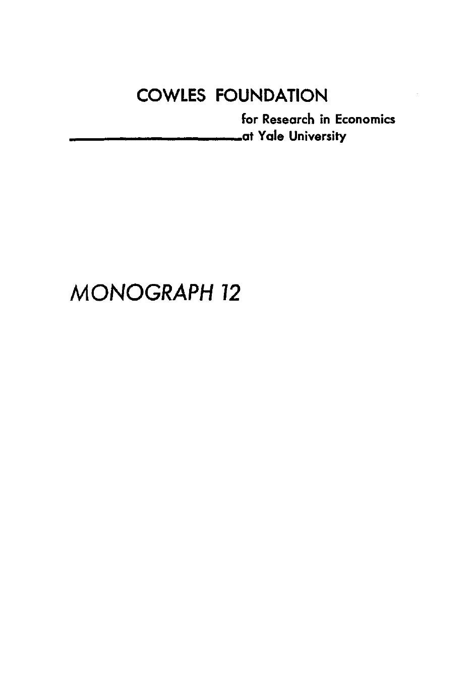 Social Choice and Individual Values by Kenneth J. Arrow
