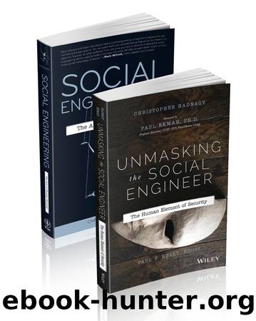 Social Engineering and Nonverbal Behavior Set by Christopher Hadnagy