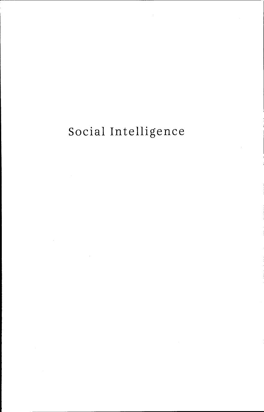 Social Intelligence: The New Science of Human Relationships by Daniel Goleman