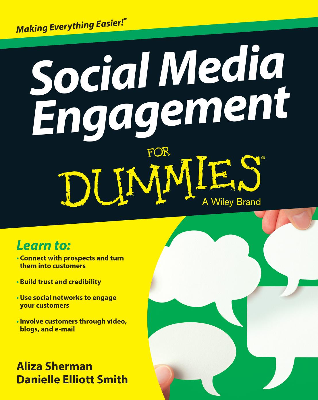 Social Media Engagement For Dummies by Aliza Sherman Danielle Elliott Smith
