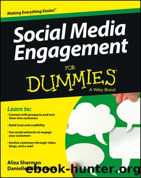 Social Media Engagement For Dummies by Aliza Sherman