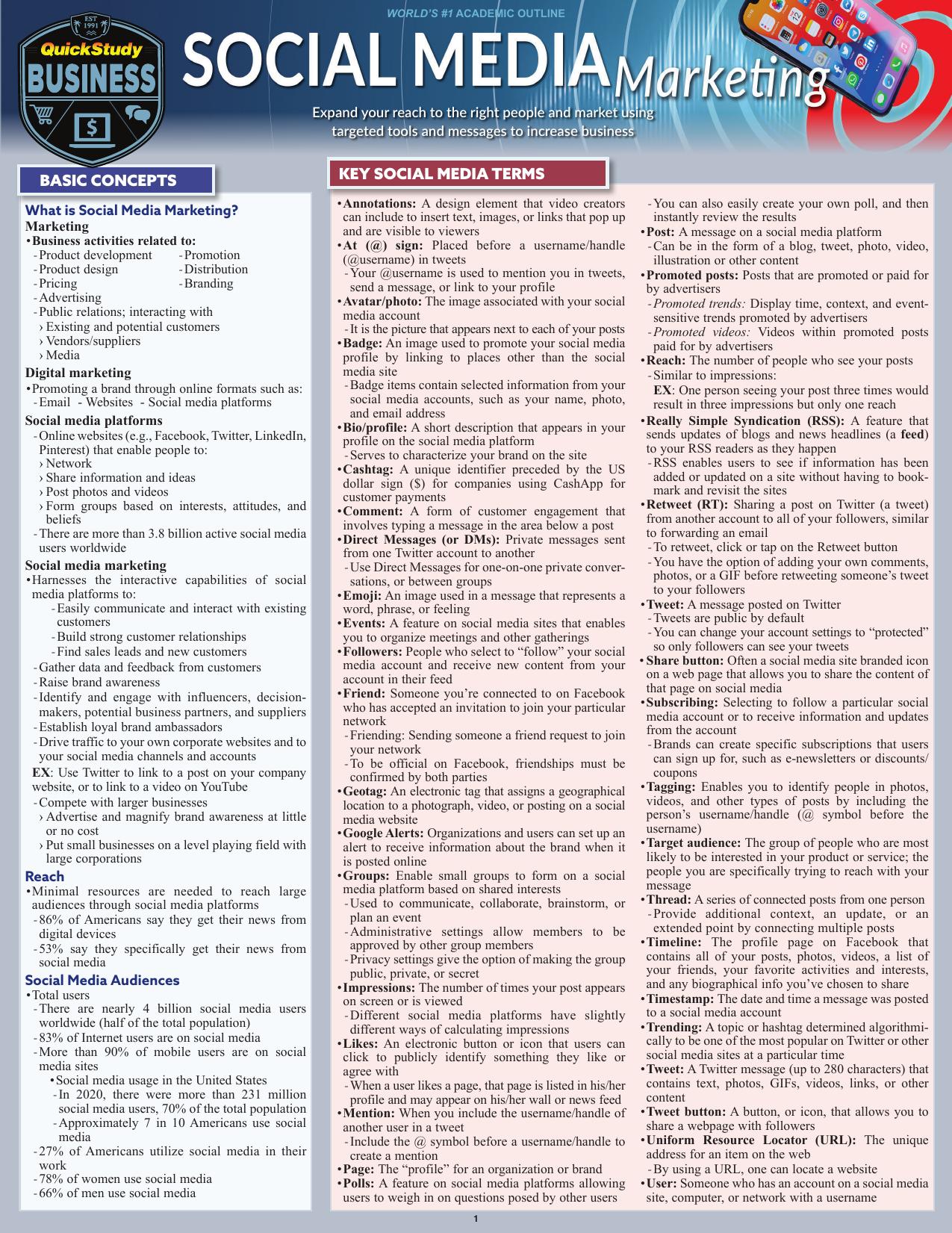Social Media Marketing by Edwards Paul & Sarah;
