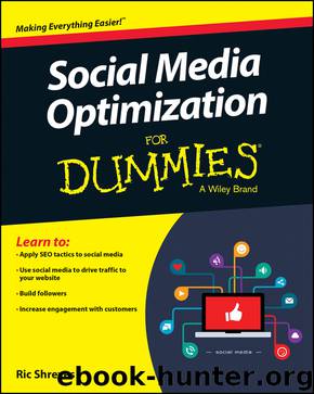 Social Media Optimization For Dummies by Ric Shreves & Michelle Krasniak