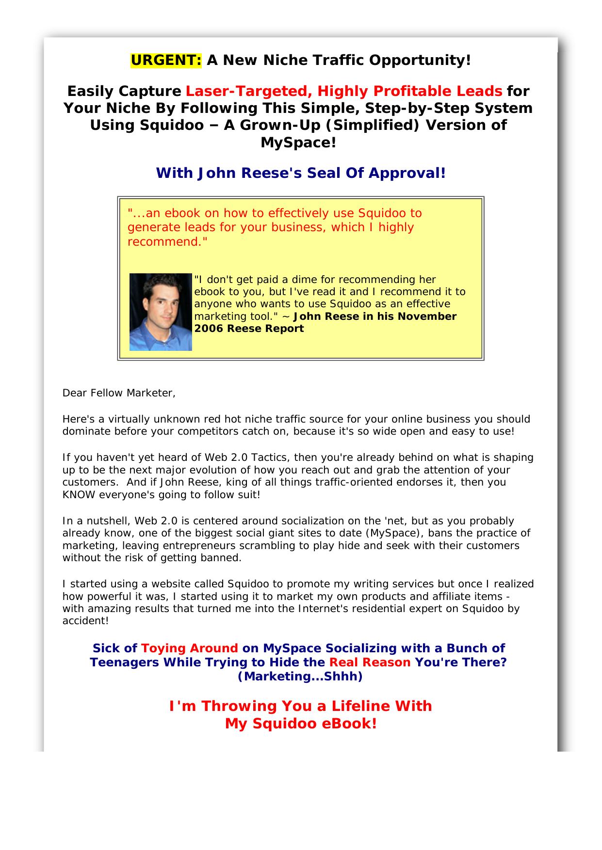 Social Networking On Squidoo. by Best of Kuszter's Collection