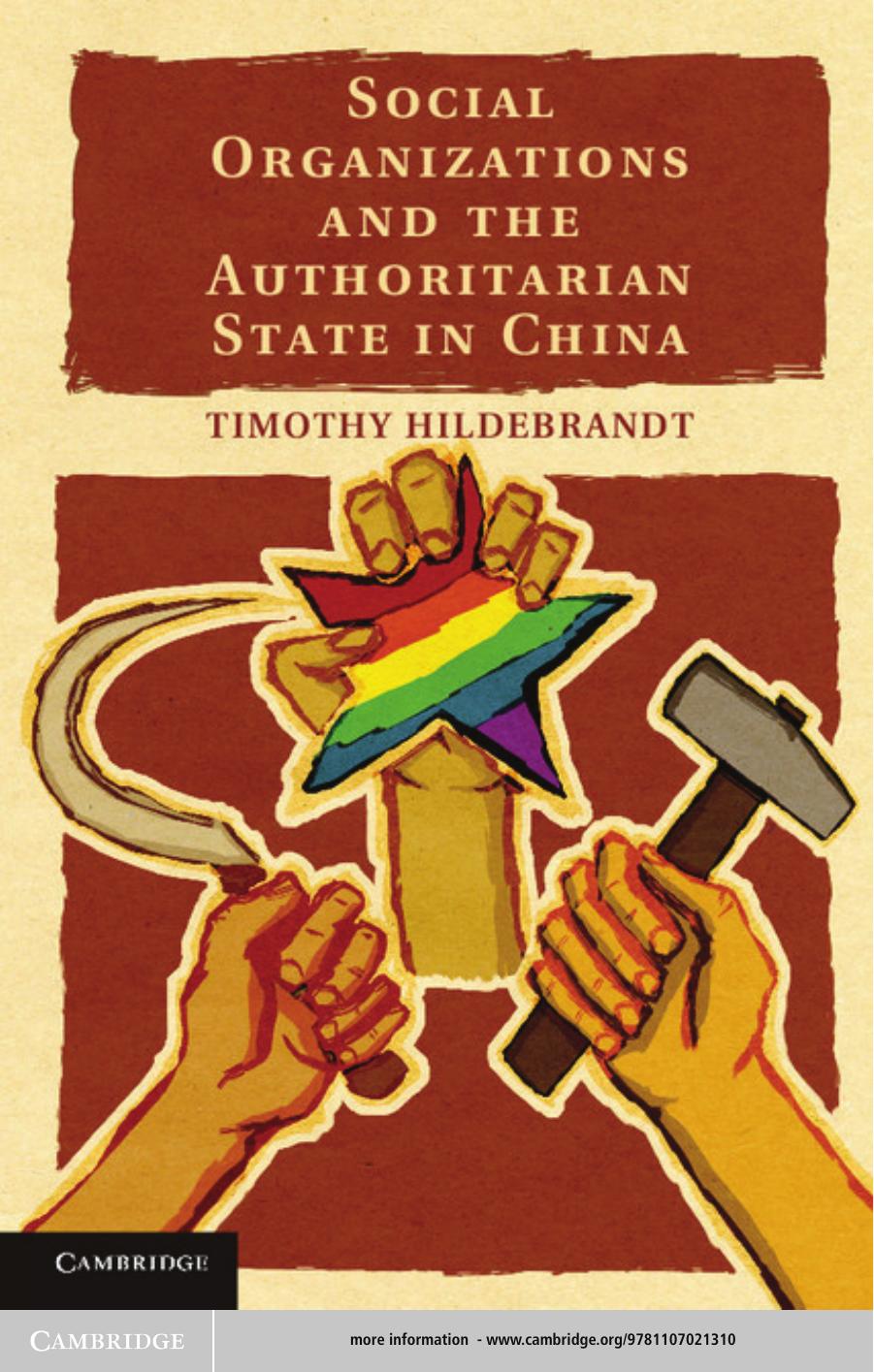Social Organizations and the Authoritarian State in China by Timothy Hildebrandt