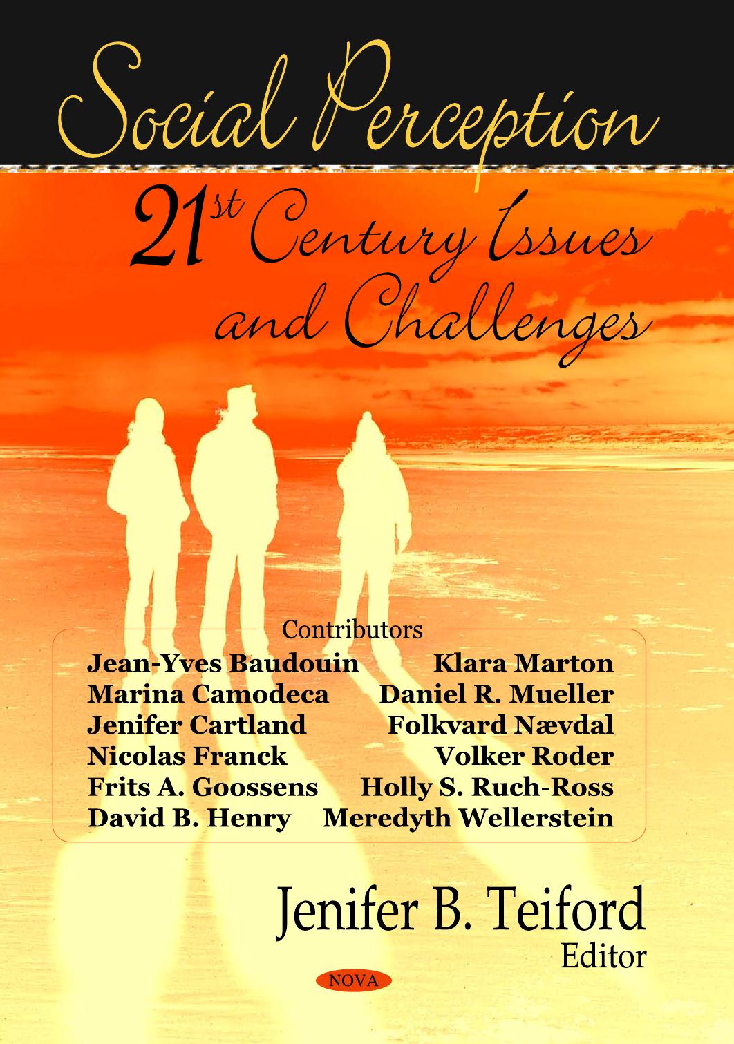 Social Perception : 21st Century Issues and Challenges by Owner