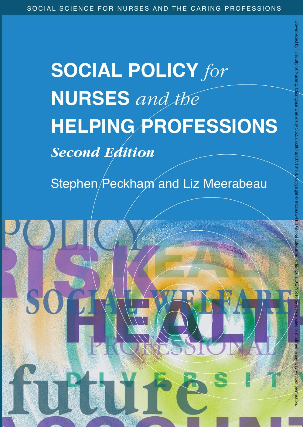 Social Policy for Nurses and the Helping Professions (Repost) by Unknow