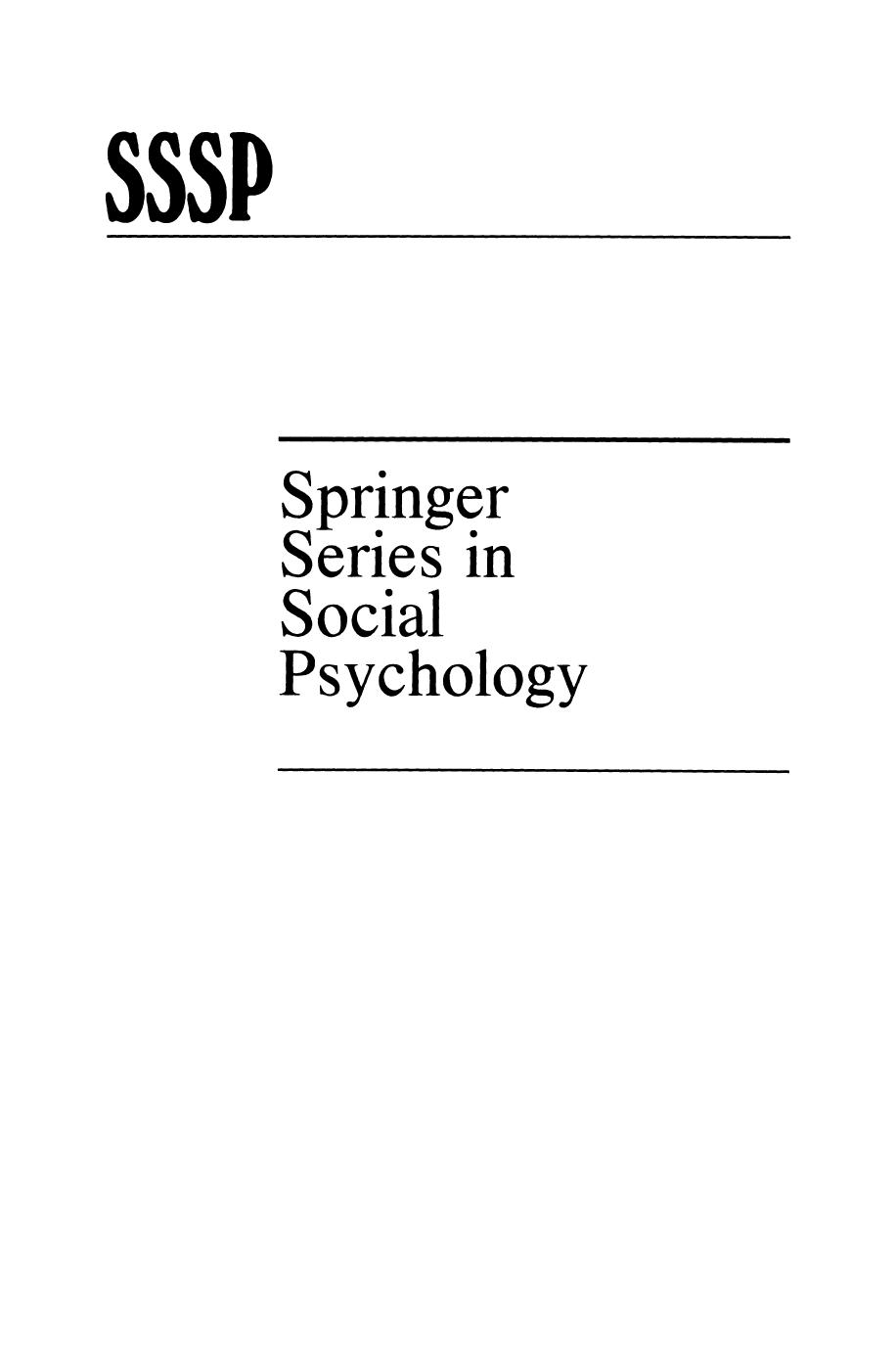 Social Psychology and Dysfunctional Behavior: Origins, Diagnosis, and Treatment by Mark R. Leary Rowland S. Miller (auth.)