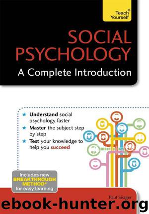 Social Psychology by Paul Seager