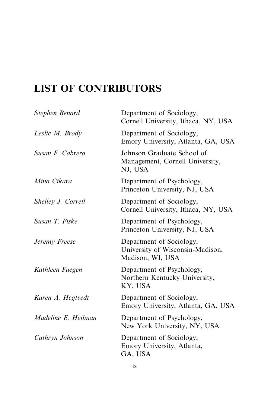 Social Psychology of Gender (Advances in Group Processes) (Advances in Group Processes) by Shelley Correll
