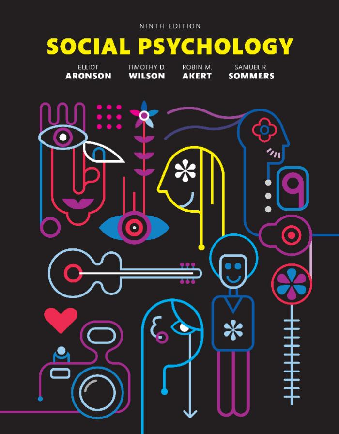Social Psychology, 9th edition by Unknow