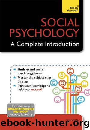 Social Psychology: A Complete Introduction: Teach Yourself by Paul Seager