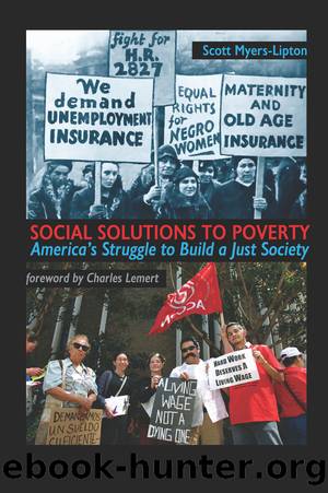 Social Solutions to Poverty by Scott Myers-Lipton Charles C. Lemert