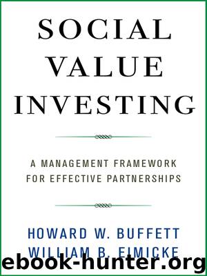 Social Value Investing by Howard Buffett