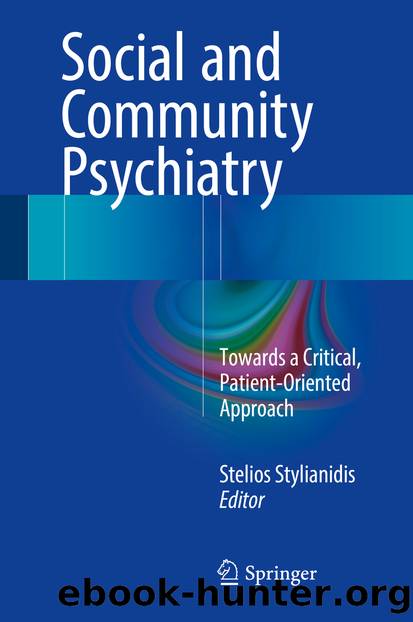 Social and Community Psychiatry by Stelios Stylianidis
