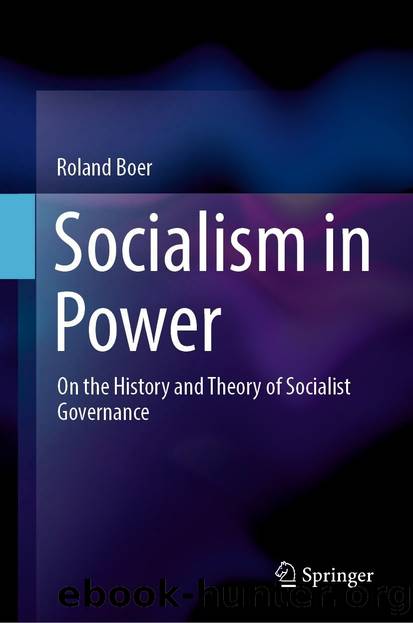 Socialism in Power by Roland Boer;