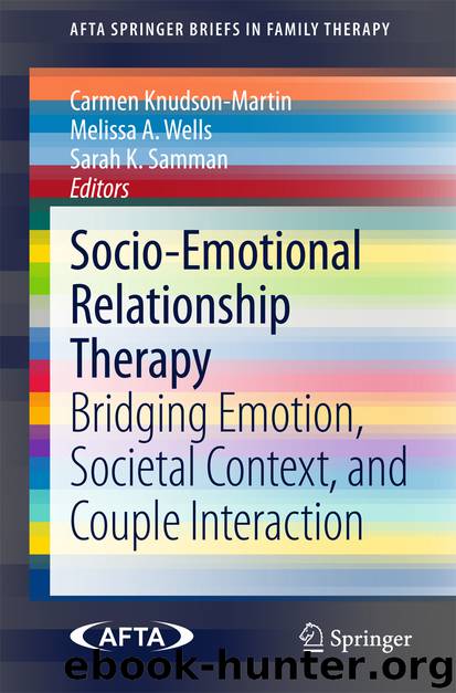 Socio-Emotional Relationship Therapy by Carmen Knudson-Martin Melissa A. Wells & Sarah K. Samman