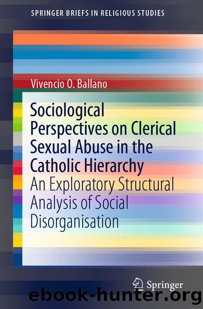 Sociological Perspectives on Clerical Sexual Abuse in the Catholic Hierarchy by Vivencio O. Ballano