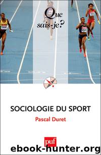 Sociologie du sport by Duret Pascal