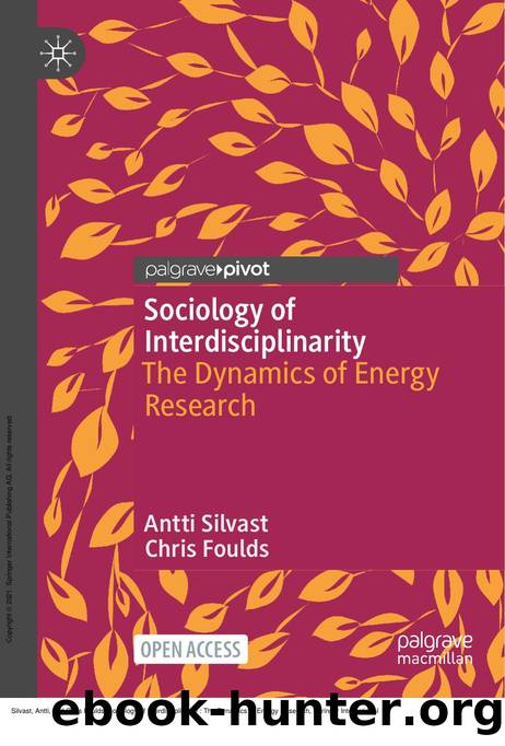 Sociology of Interdisciplinarity : The Dynamics of Energy Research by Antti Silvast; Chris Foulds