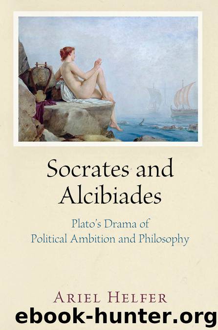 Socrates and Alcibiades by Helfer Ariel;