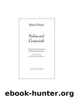Sodom and Gomorrah: In Search of Lost Time, Volume 4 (Penguin Classics Deluxe Edition) by Marcel Proust