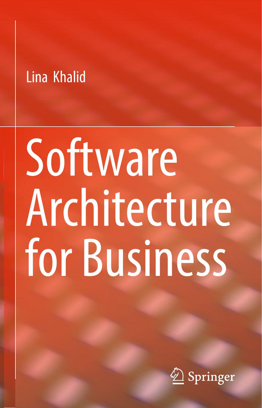 Software Architecture for Business by Lina Khalid