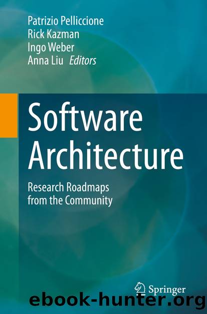 Software Architecture: Research Roadmaps from the Community by unknow