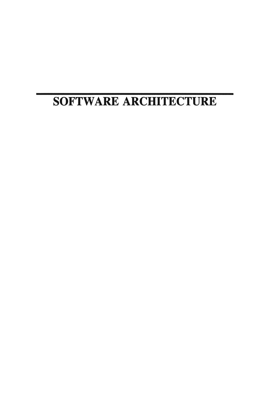 Software Architecture: TC2 First Working IFIP Conference on Software Architecture (WICSA1) 22â24 February 1999, San Antonio, Texas, USA by Lars Bratthall Per Runeson (auth.) Patrick Donohoe (eds.)