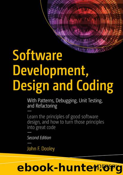 Software Development, Design and Coding by John F. Dooley